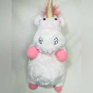 18” Universal Studios Despicable Me Minion Mayhem Fluffy Unicorn Plush Pillow